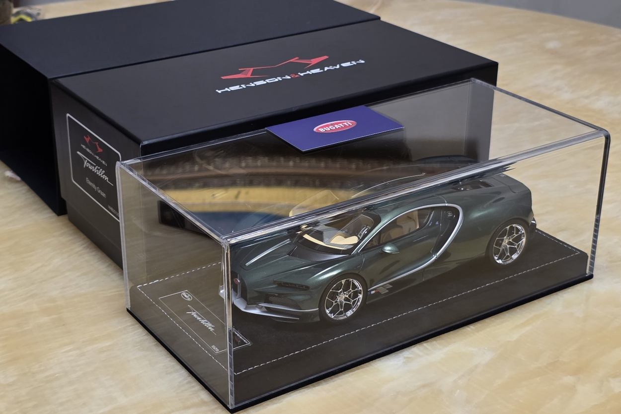 Bugatti Chiron 汽车模型实拍