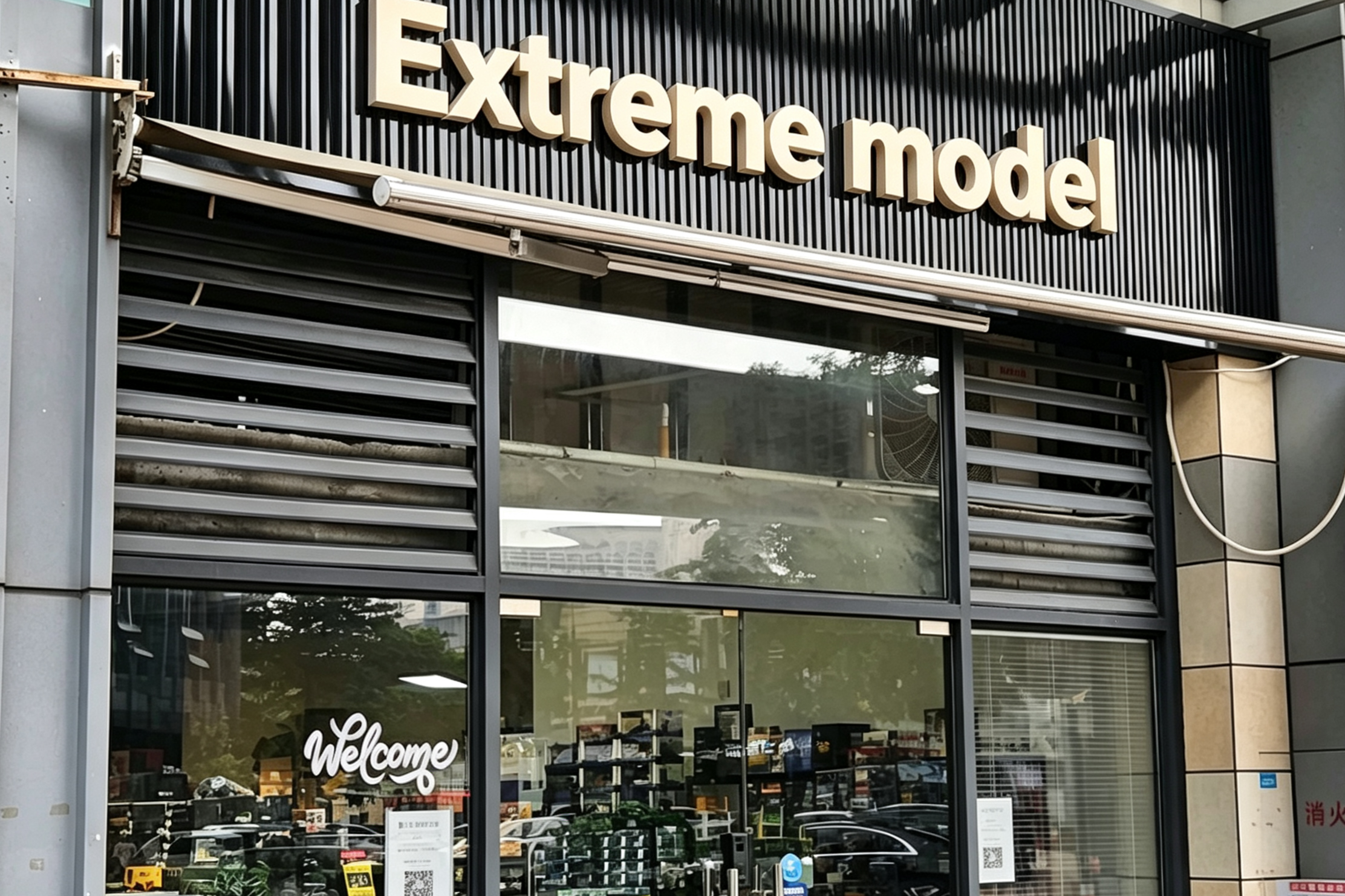 Extreme Model 门店外观
